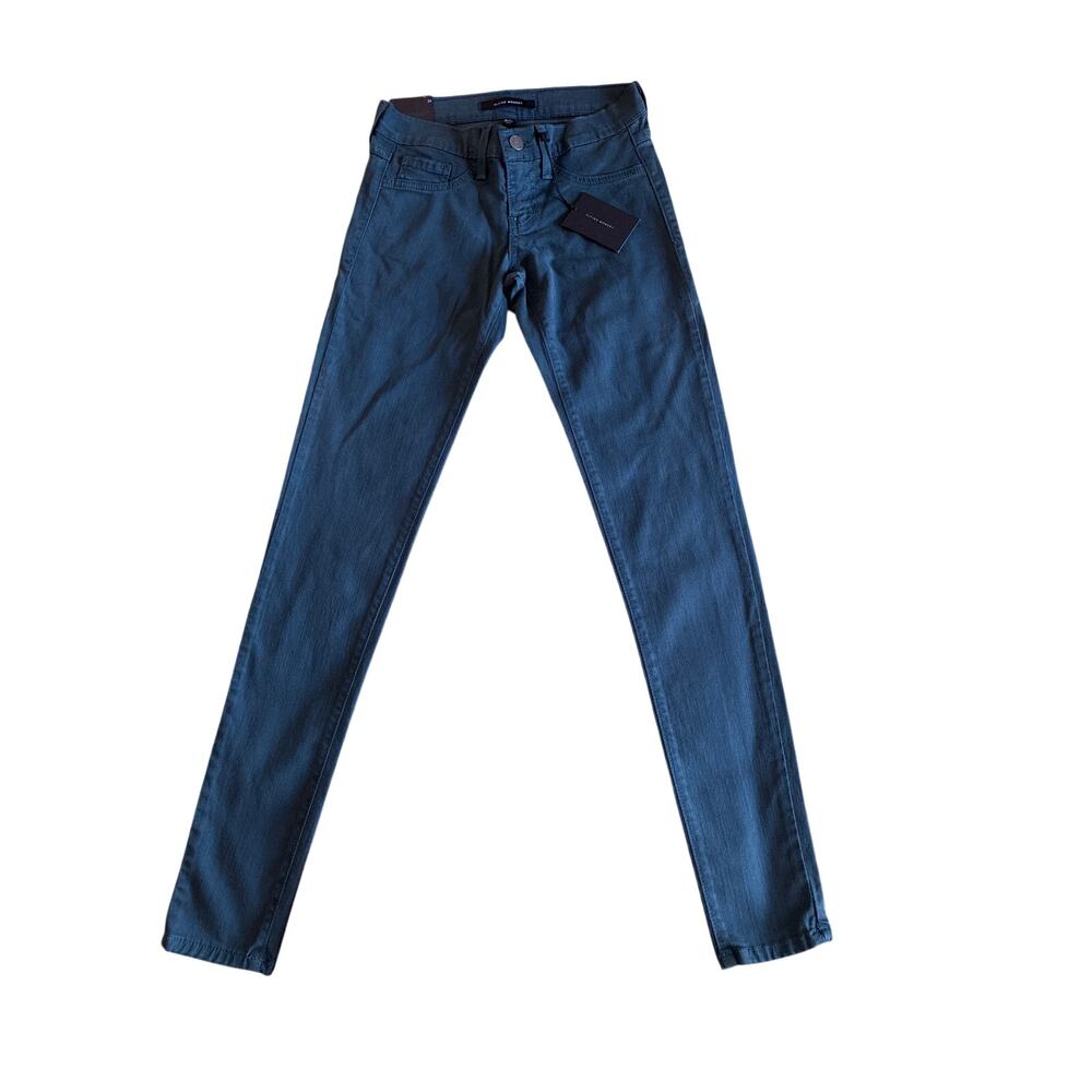 Flying‎ Monkey Jeans 24 W Marine blue Skinny Denim New with Tags Fly L7384